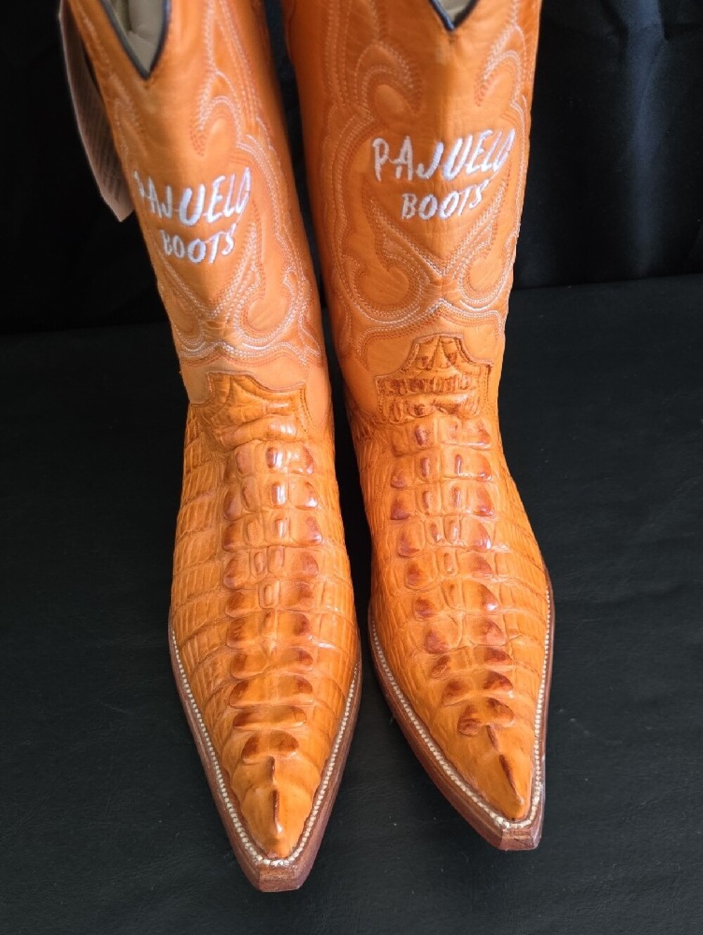 Men's  Exotic Crocodile Western Cowboy Boots - Picture 3 of 12